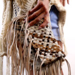 fringed bag